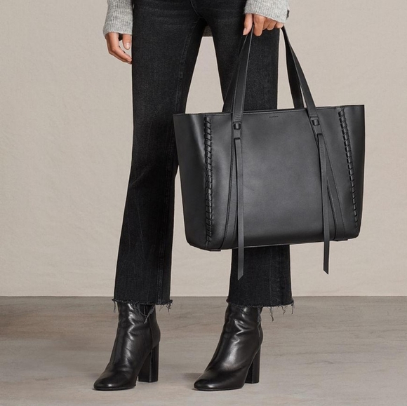 All Saints Handbags - NWOT - All Saints Ray East West Tote w/pouch